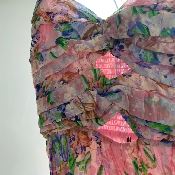 NWT Astr the Label Floral MIDI Dress! Never been worn! - Picture 4 of 7